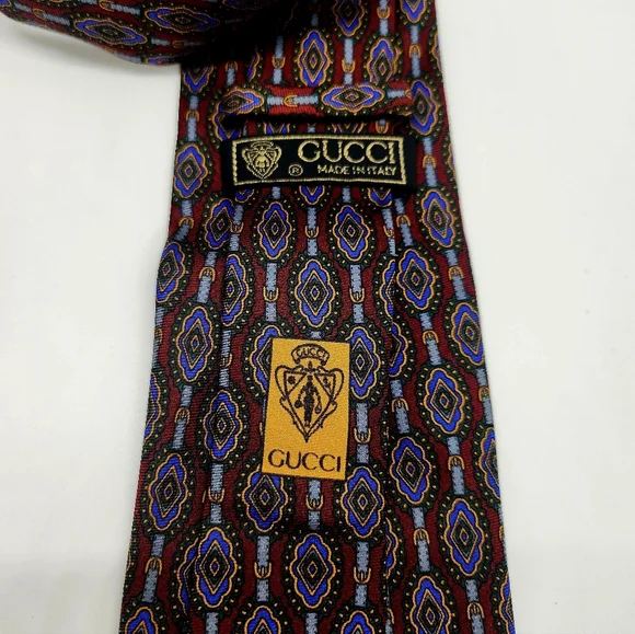 Gucci 100% Silk Tie - Picture 4 of 6